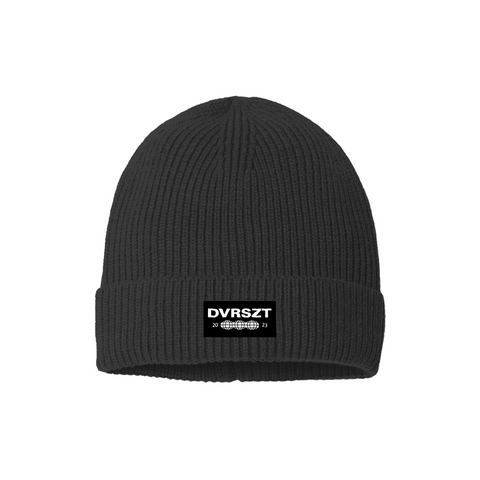 Fine Rib Knit Beanie