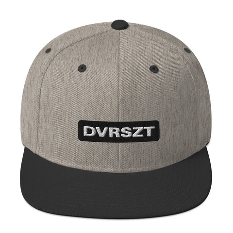 FRLP Snapback Hat 2 Tone (Heather Gray/Black)