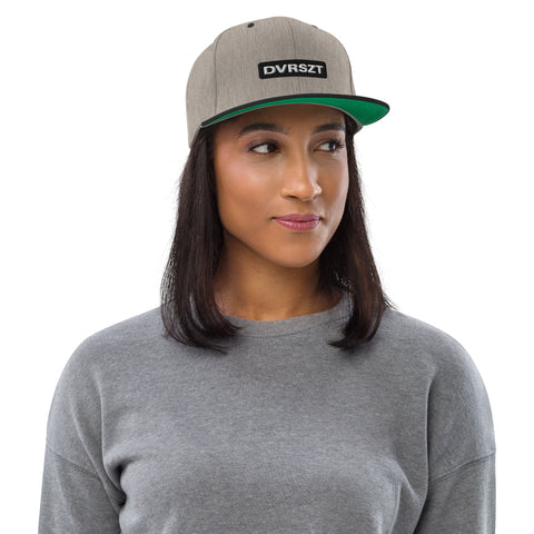 FRLP Snapback Hat 2 Tone (Heather Gray/Black)