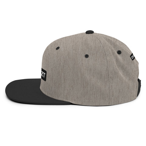 FRLP Snapback Hat 2 Tone (Heather Gray/Black)