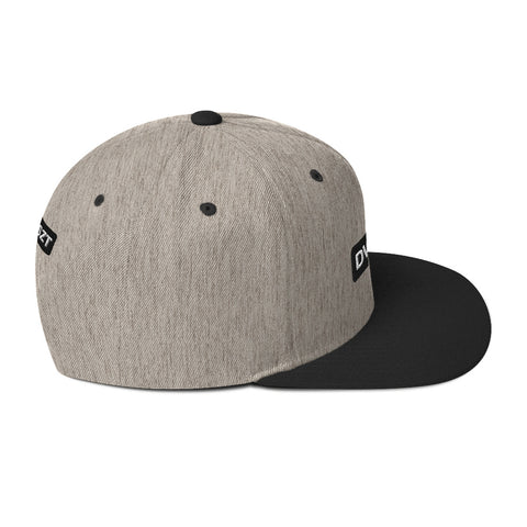 FRLP Snapback Hat 2 Tone (Heather Gray/Black)