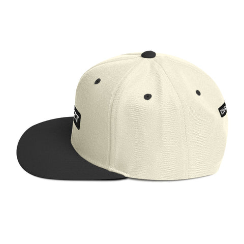 FRLP Snapback Hat 2 Tone (Natural/Black)