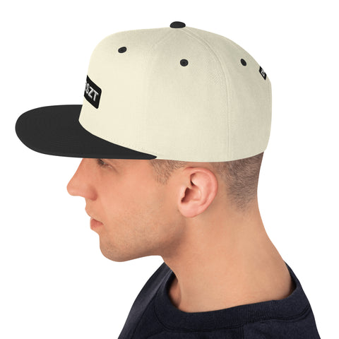 FRLP Snapback Hat 2 Tone (Natural/Black)