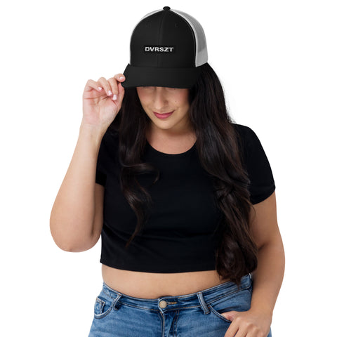 FRLP 2 Tone Trucker Cap (Black/White)