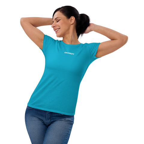 FRL Women's Fit Short Sleeve Tee (Caribbean)