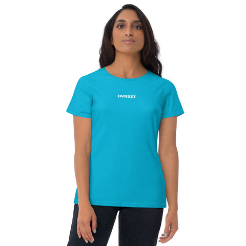 FRL Women's Fit Short Sleeve Tee (Caribbean)